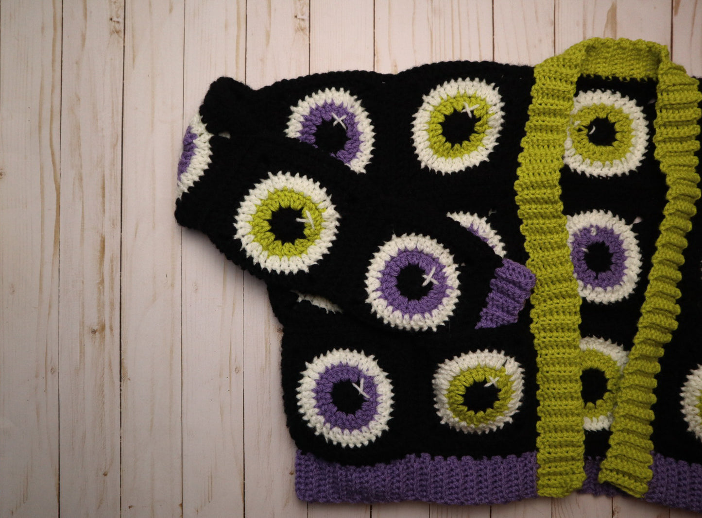 "all eyes on me" cardigan