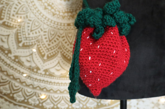 strawberry purse