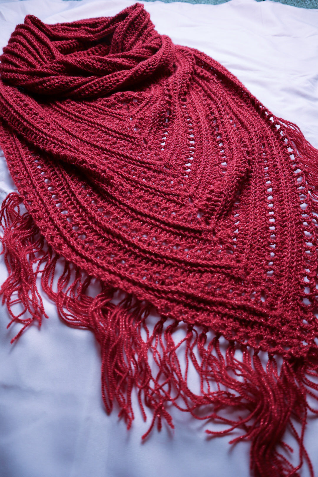 wild oleander hooded scarf – mama moth - Main Image