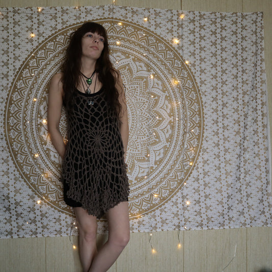 mandala tank dress