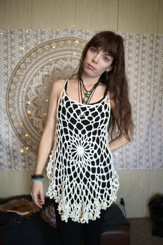 mandala tank dress